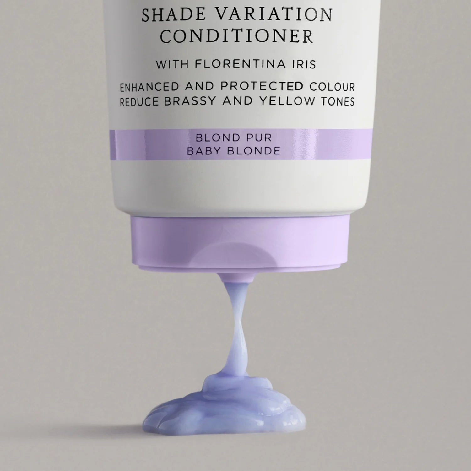 Christophe Robin Shade Variation Conditioner With Florentina Iris Baby Blonde