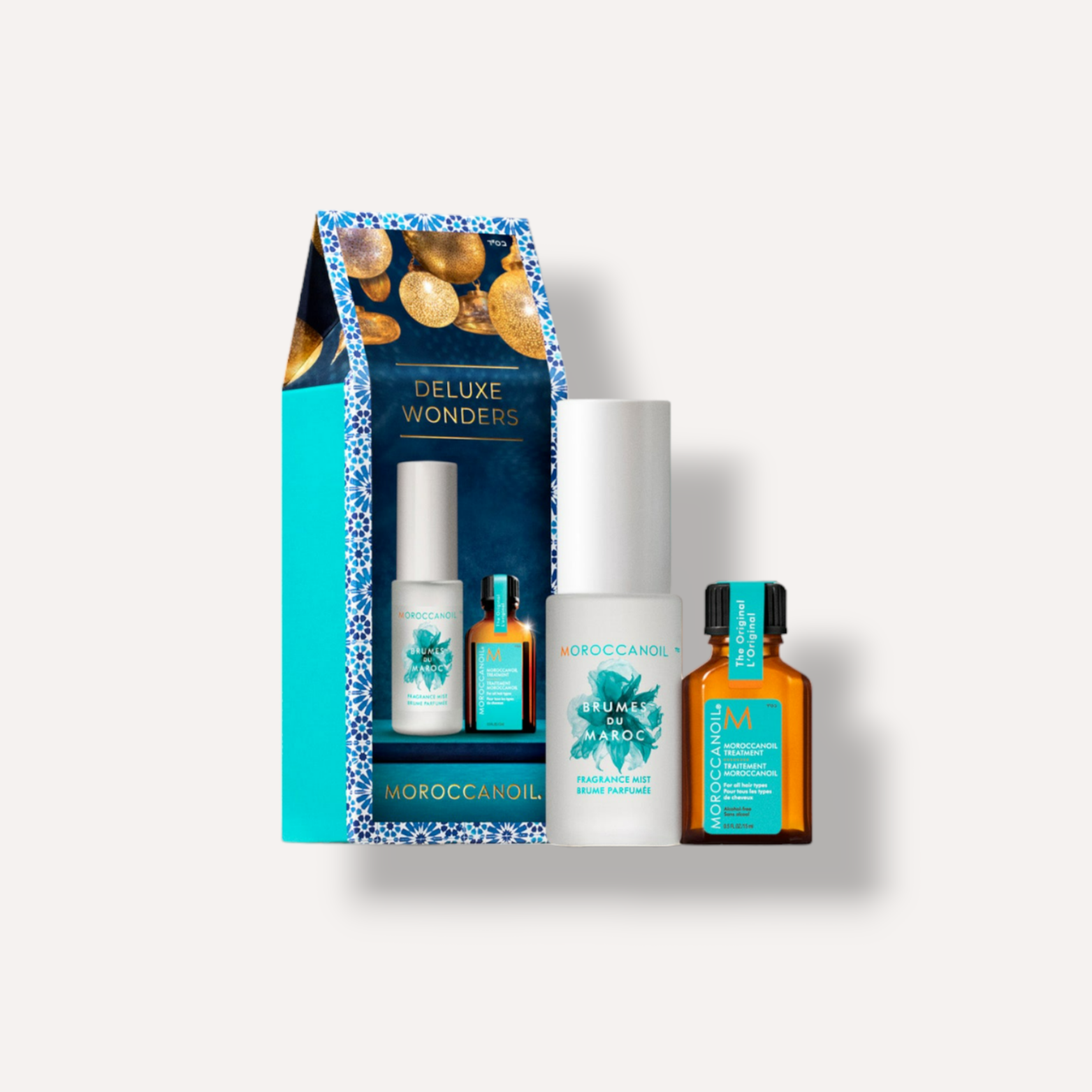 Moroccanoil Deluxe Wonders: Stocking Stuffer Set