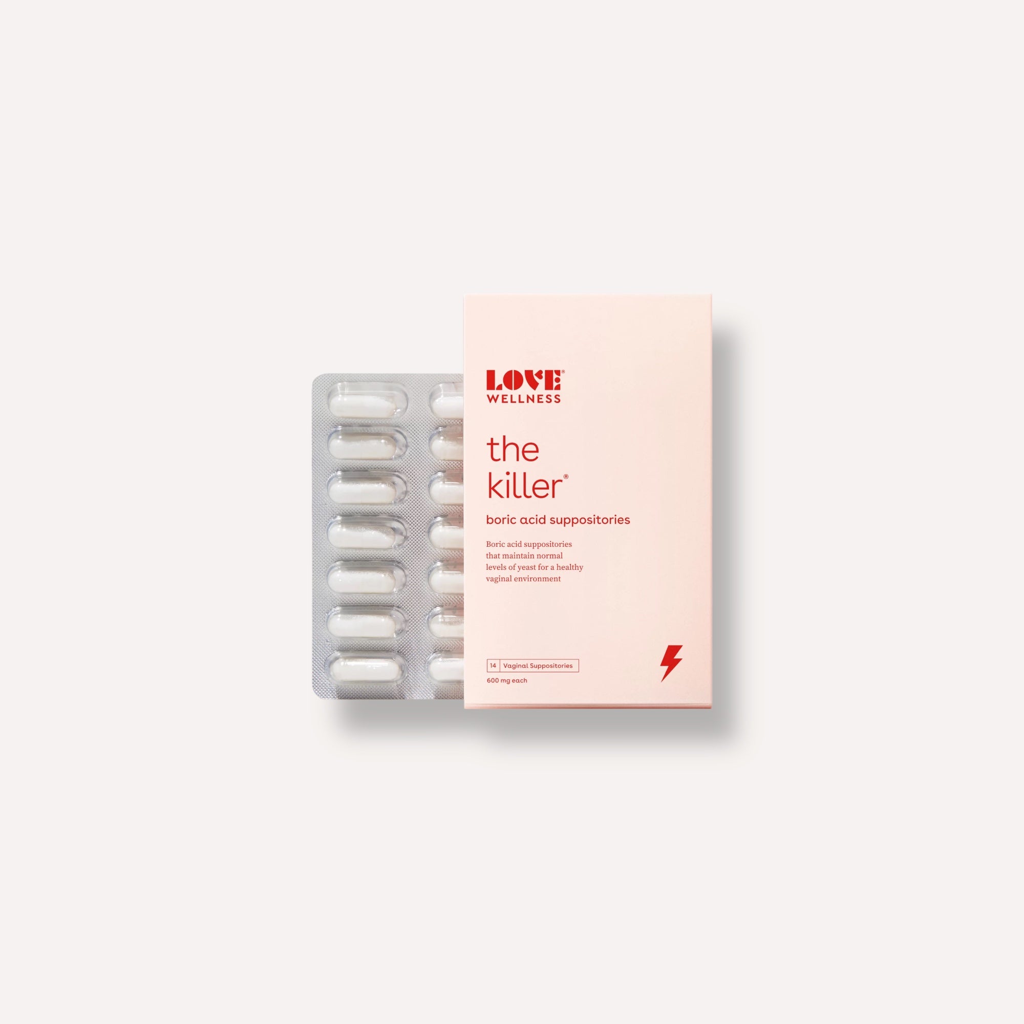 Love Wellness The Killer (Boric Acid Suppositories)