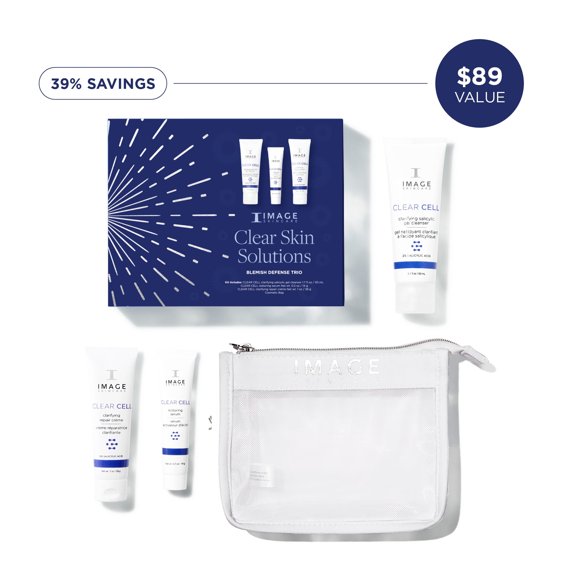 IMAGE Skincare CLEAR CELL Clear Skin Solutions Set