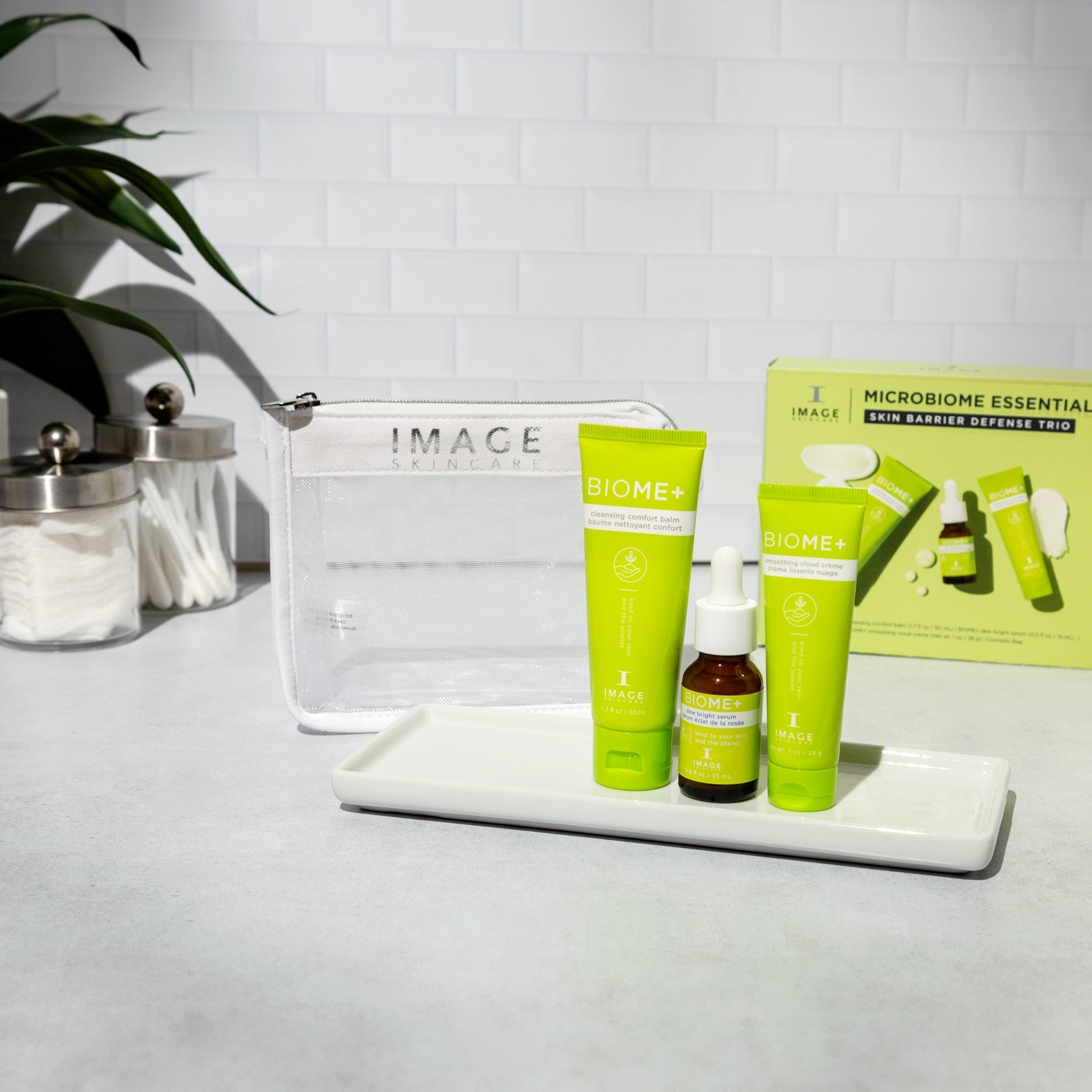 IMAGE Skincare Microbiome Essentials Skin Barrier Defense Trio