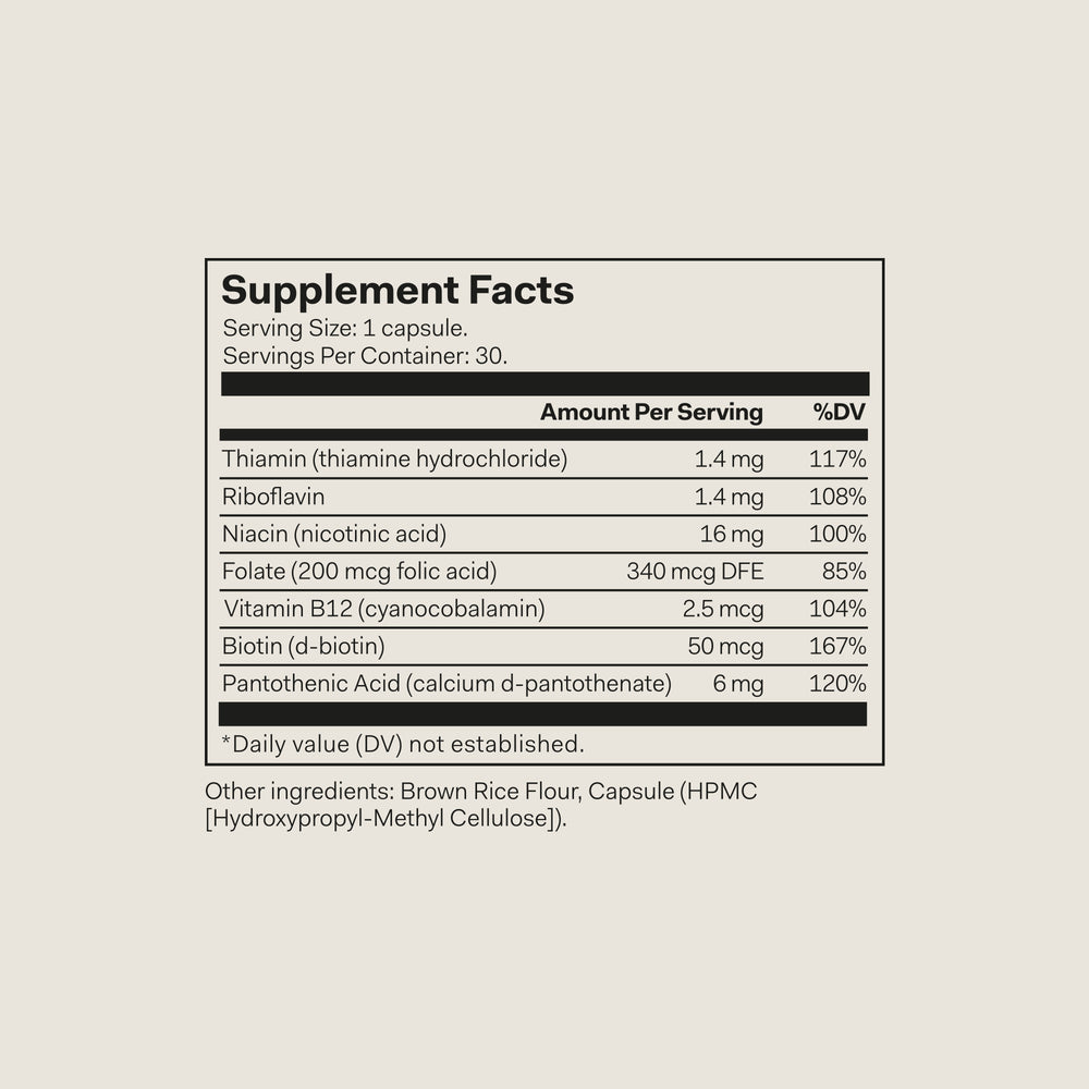 THE NUE CO Vitamin B Complex