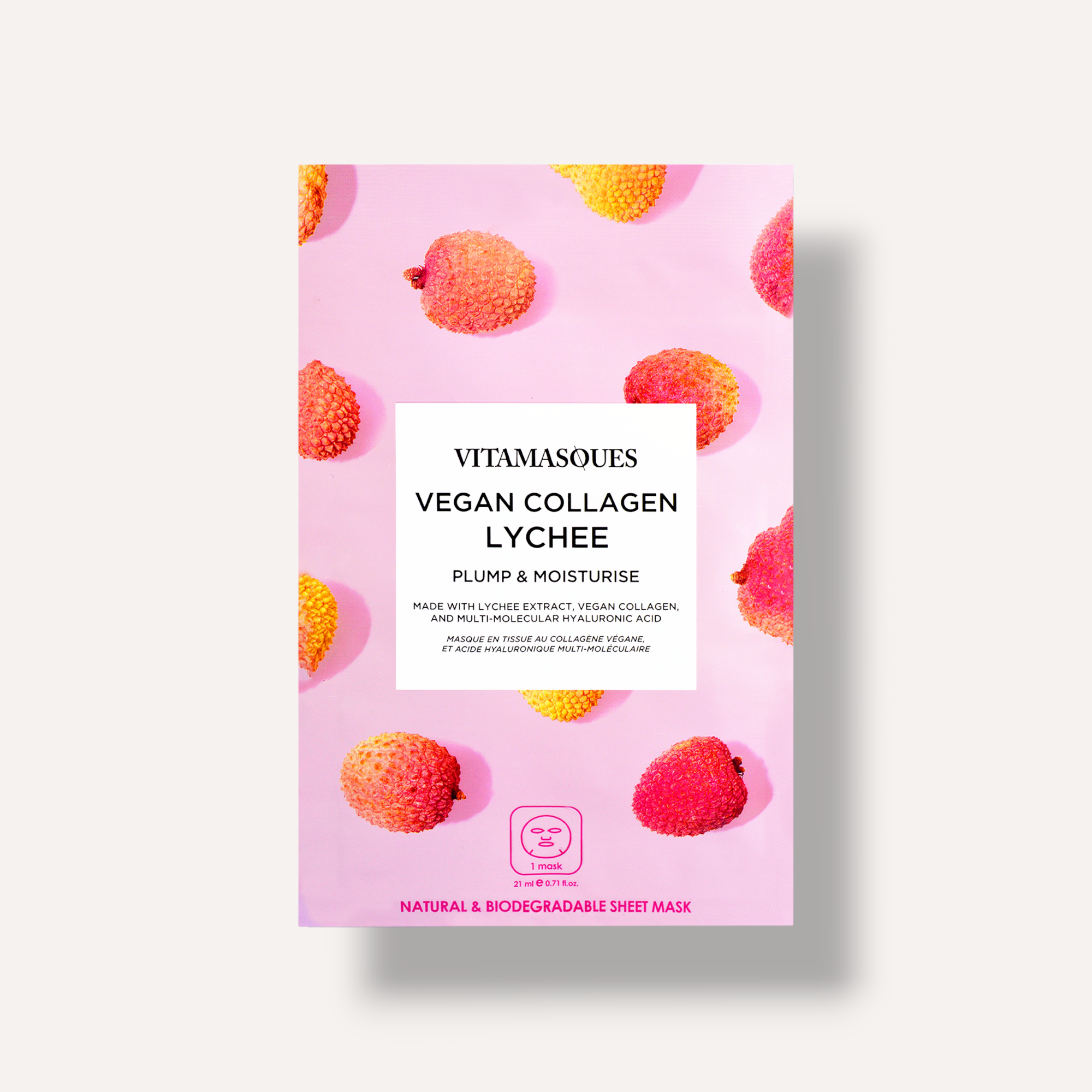 Vitamasques Vegan Collagen Lychee