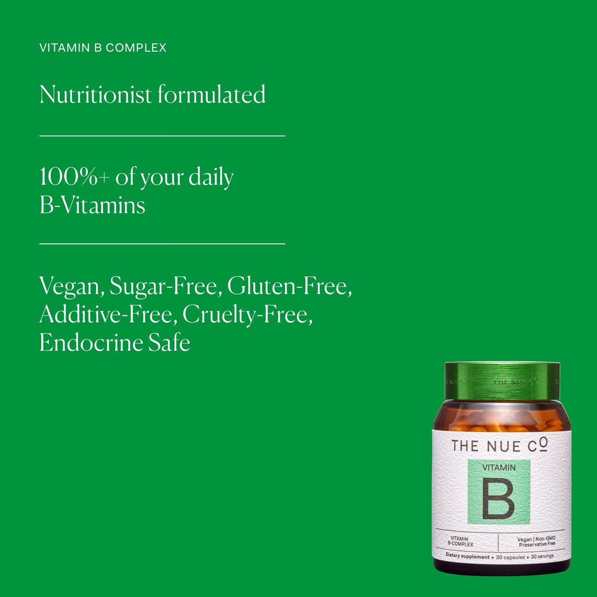 THE NUE CO Vitamin B Complex