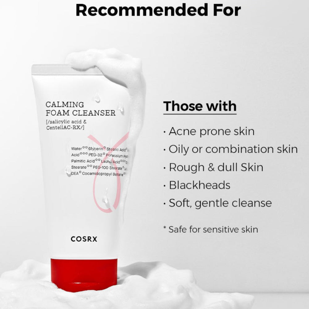 COSRX AC Collection Calming Foam Cleanser